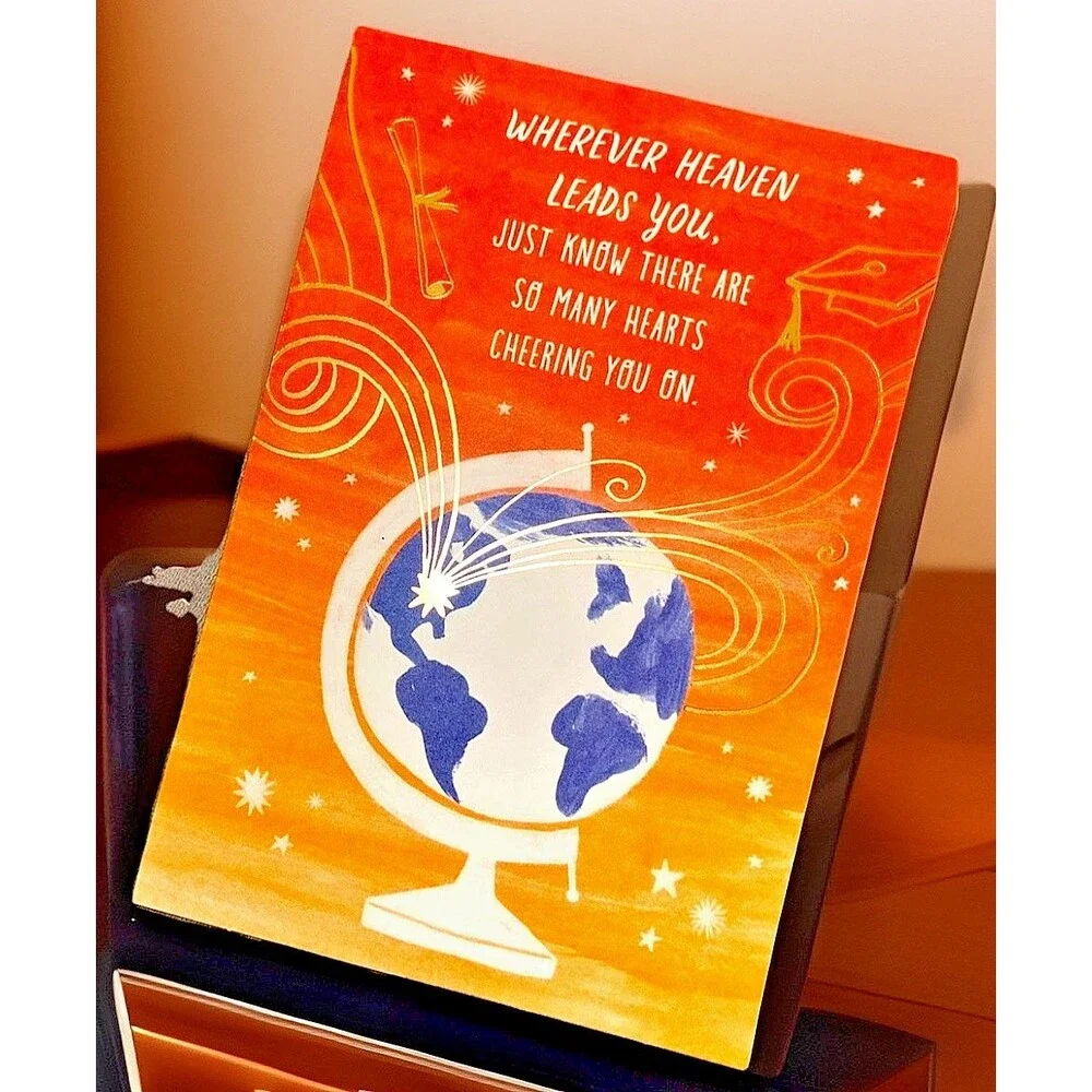DaySpring Graduation Card – Wherever Heaven Leads You – Encouragement – New